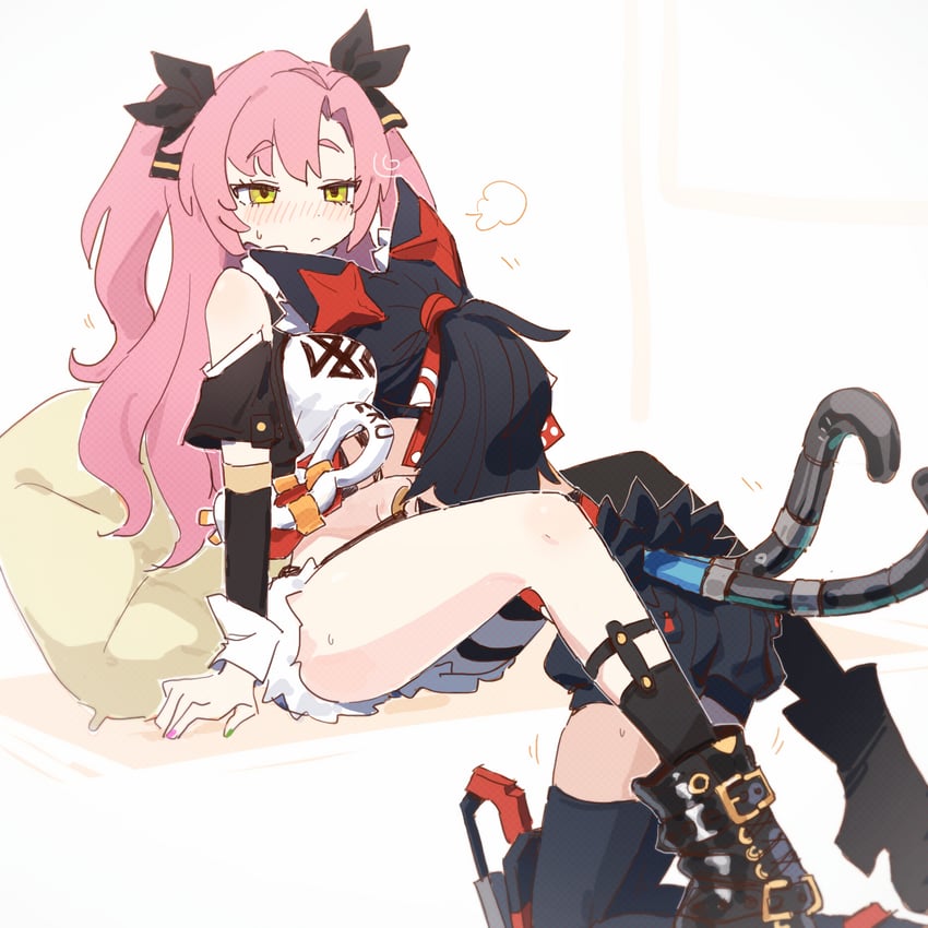 nicole demara and nekomiya mana (zenless zone zero) drawn by nendo23
