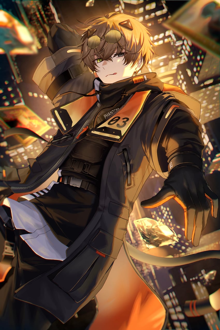 alban knox (nijisanji and 1 more) drawn by kawausoman