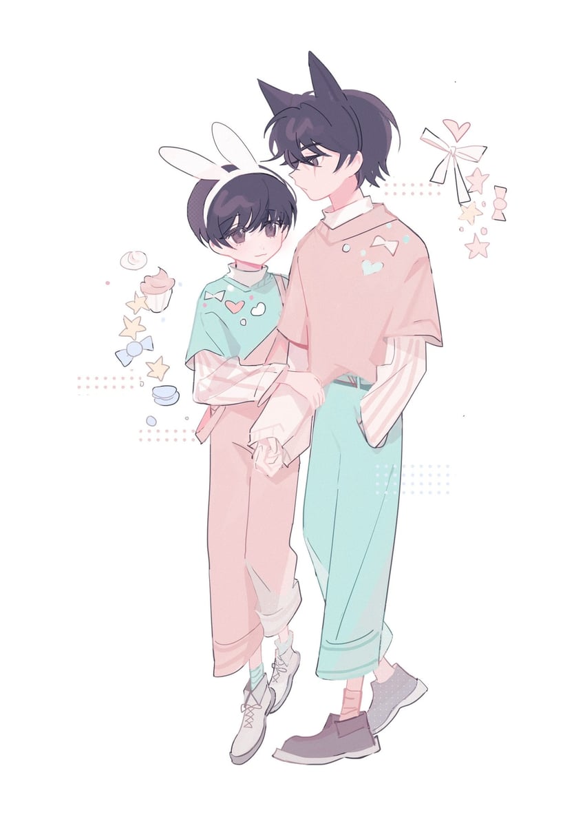 kim dokja and yoo joonghyuk (omniscient reader's viewpoint) drawn by ya_qaq