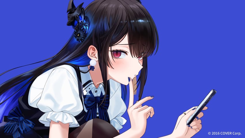 nerissa ravencroft (hololive and 3 more) drawn by yomosaka