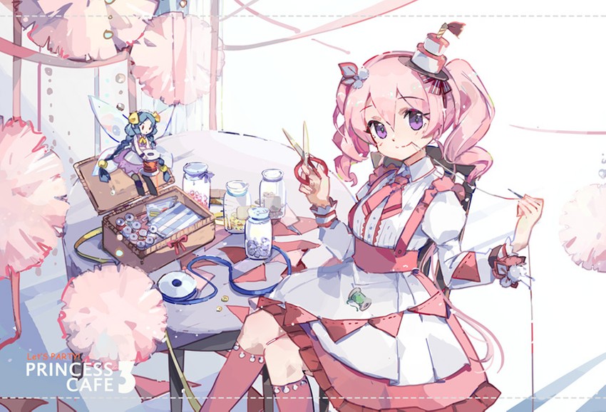 tsumugi and nebia (princess connect!) drawn by mao_xiaozha_(rumiechen)