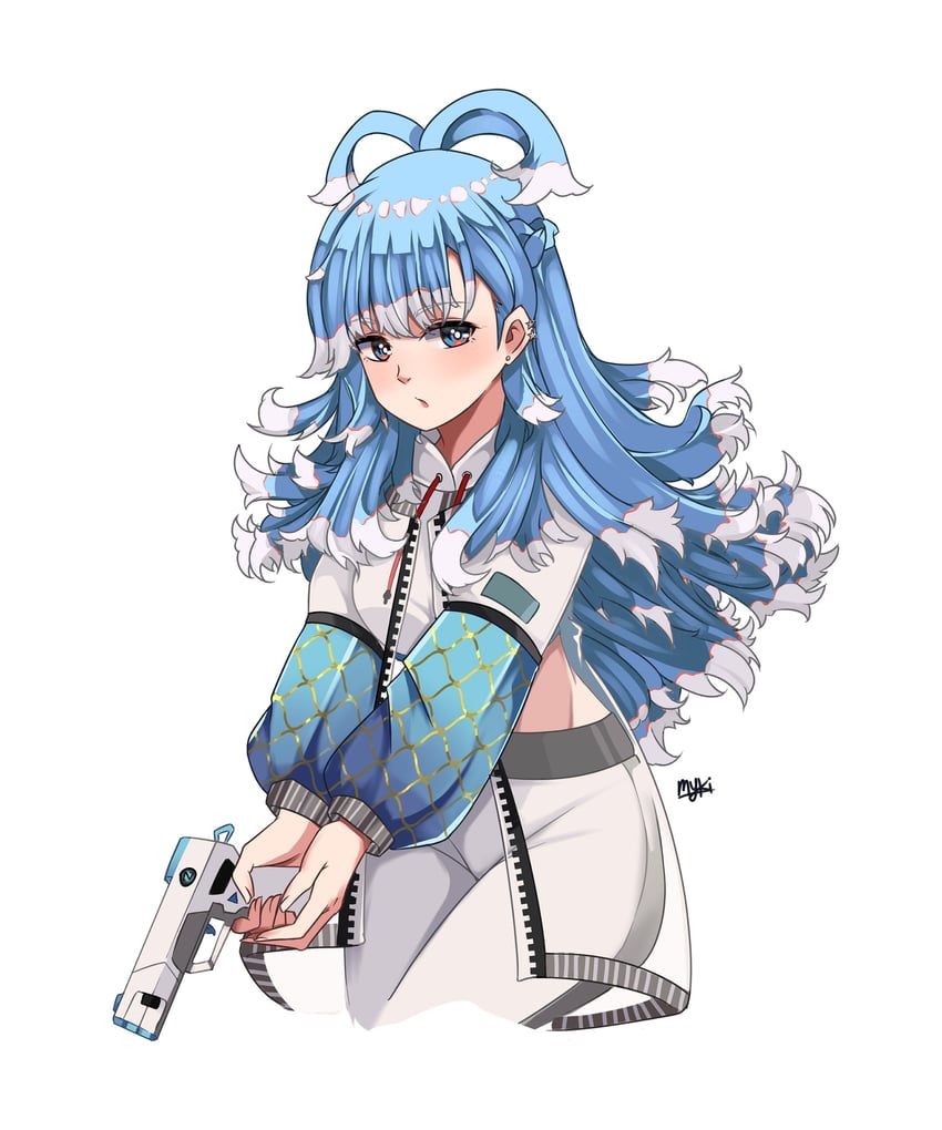kobo kanaeru (hololive and 2 more) drawn by myki