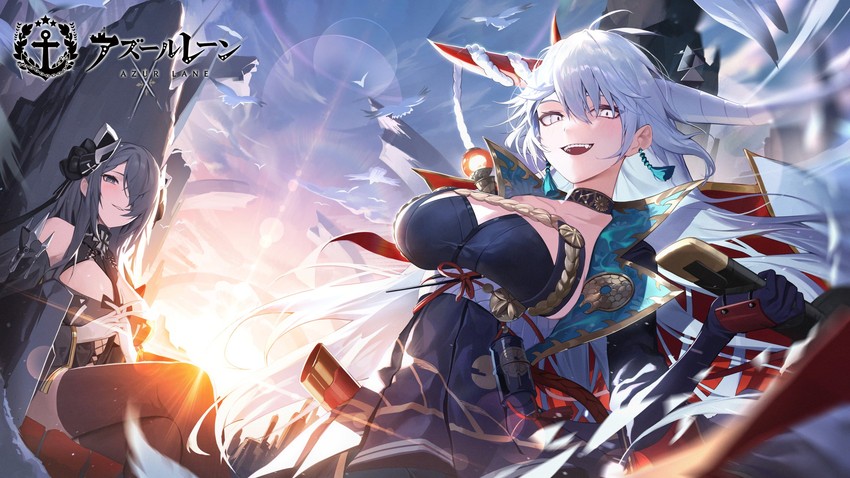 august von parseval and hakuryuu (azur lane) drawn by sb_lama