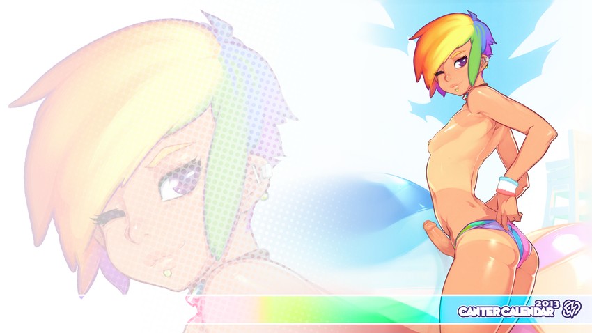 rainbow dash (my little pony and 1 more) drawn by doxy