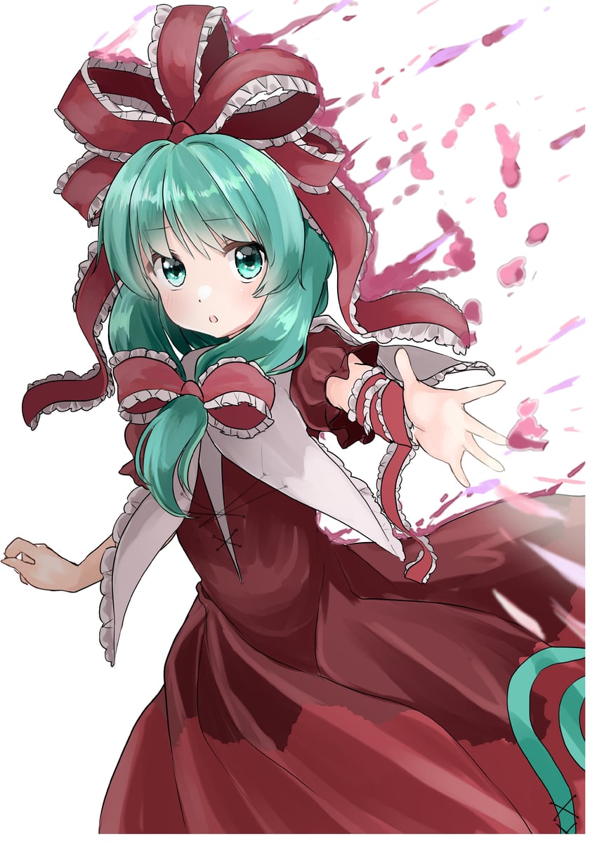 kagiyama hina (touhou and 1 more) drawn by takepoison