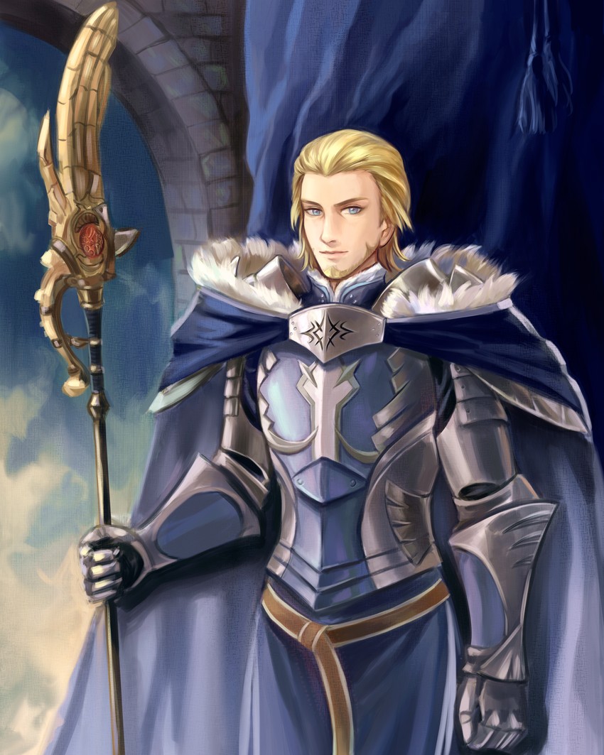 lambert egitte blaiddyd (fire emblem and 1 more) drawn by tamafry