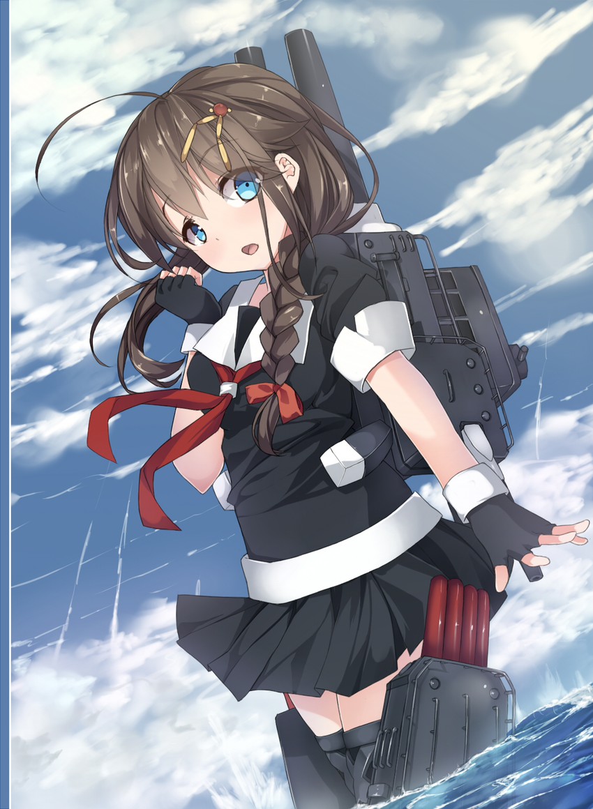 shigure and shigure kai ni (kantai collection) drawn by bonkiru