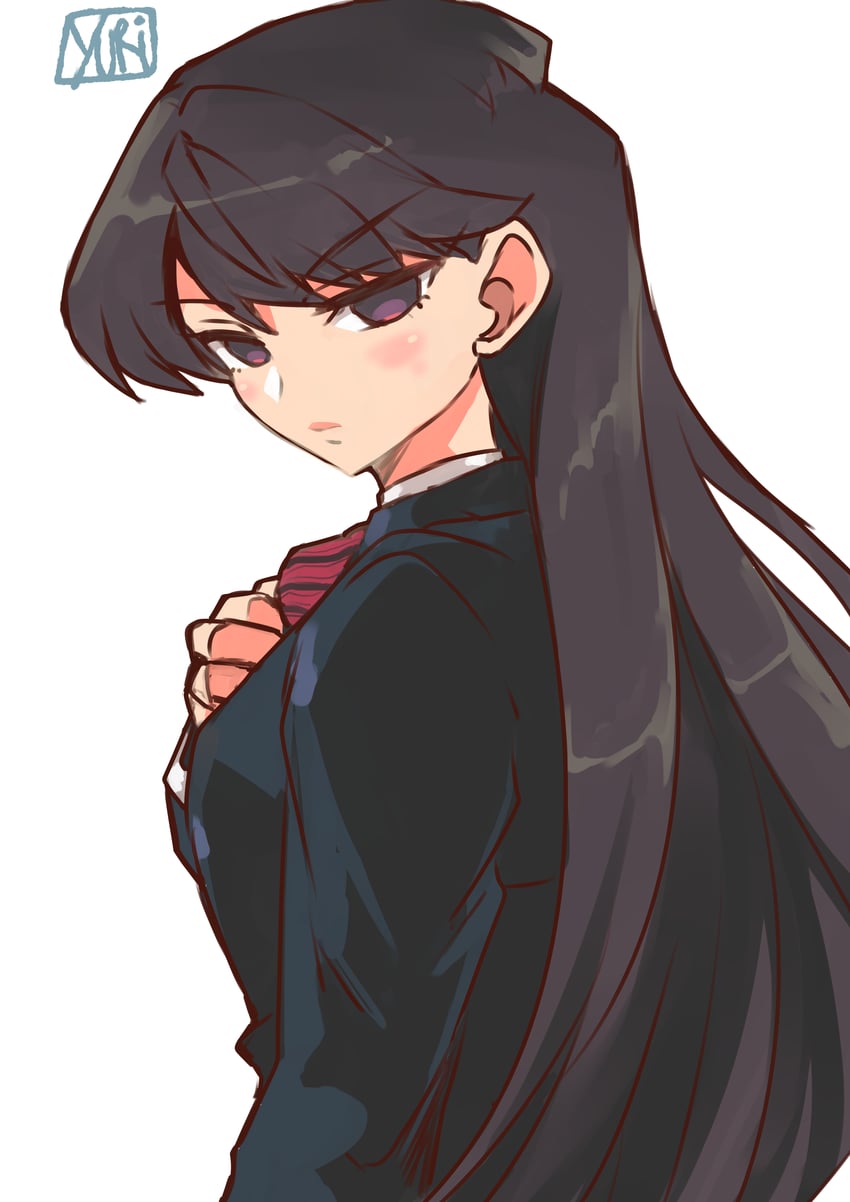 komi shouko (komi-san wa komyushou desu) drawn by pirate_yuri