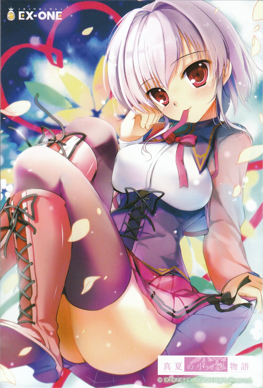 shinjou yukina (manatsu no yoru no yuki monogatari and 1 more) drawn by mikeou