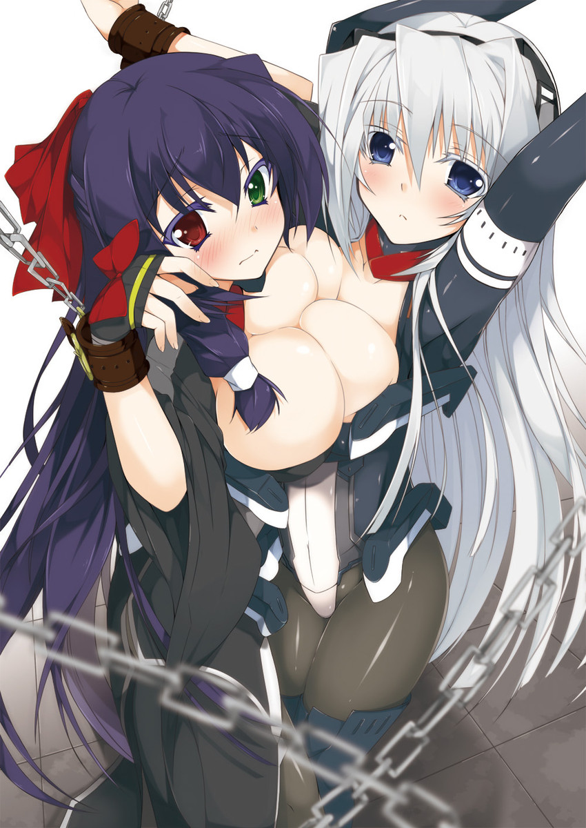 asama tomo and horizon ariadust (kyoukaisenjou no horizon) drawn by haru_(matatabi_sanjou)