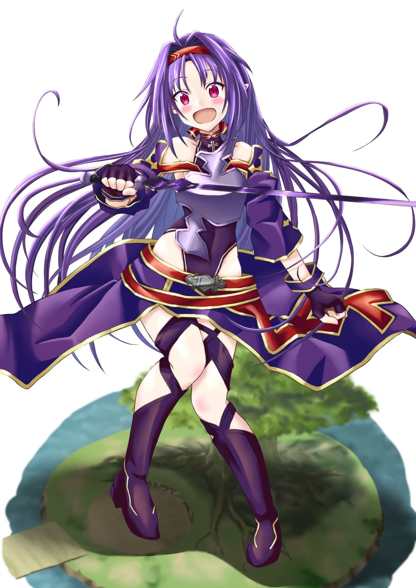 yuuki (sword art online) drawn by taketake_(ristclutch-exployder)
