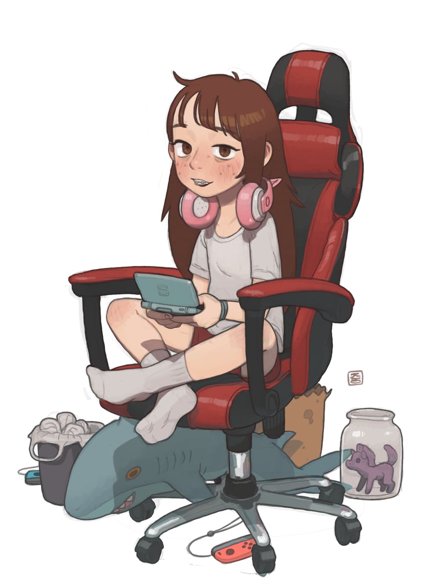kara eklund (original) drawn by possummachine