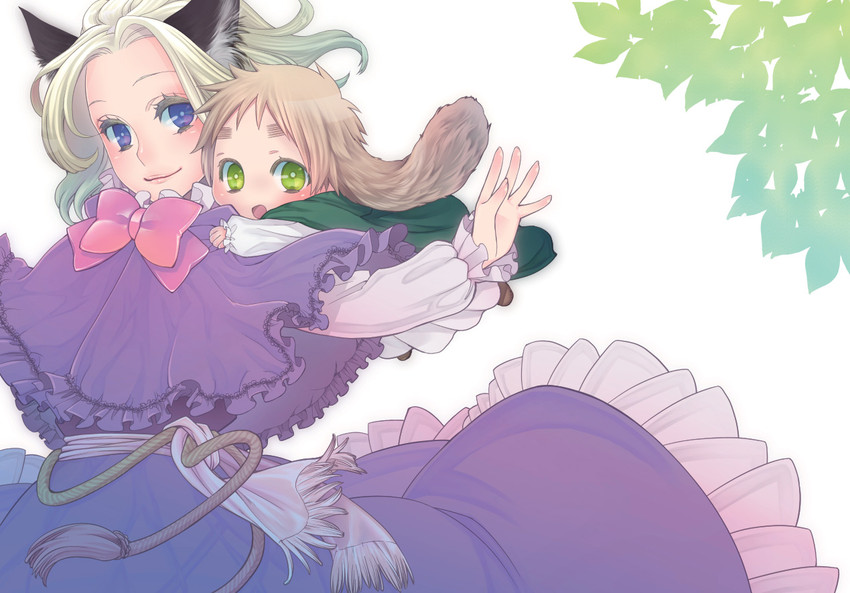 united kingdom and france (axis powers hetalia) drawn by chikotsu