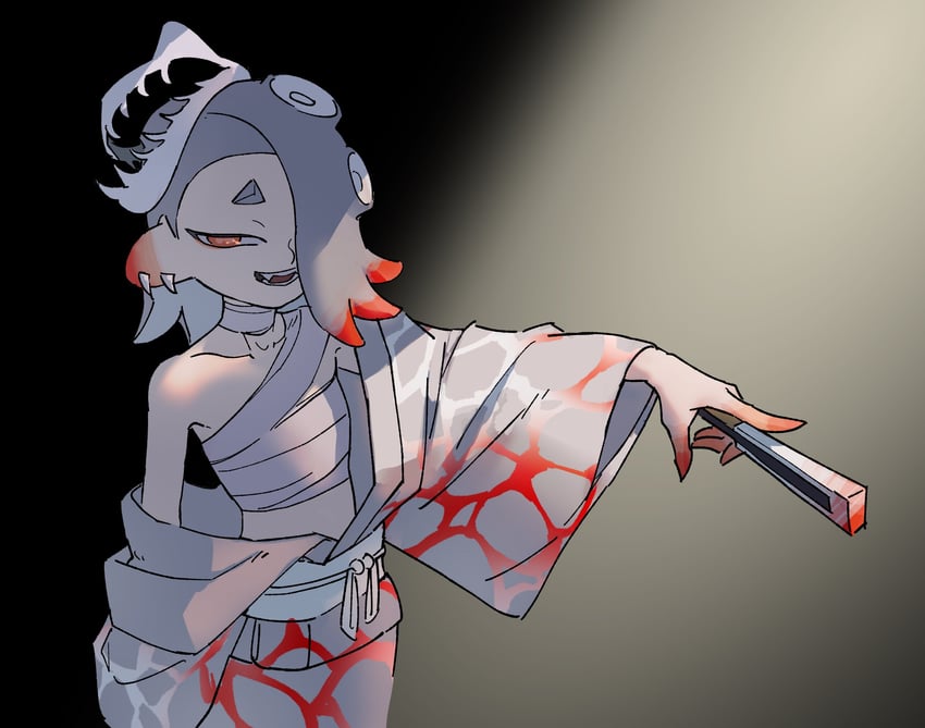 shiver (splatoon and 1 more) drawn by jounetsu_(jonetunoaoitako)