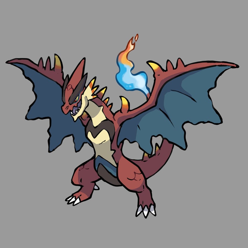 charizard and rathalos (original and 2 more) drawn by rgreywind