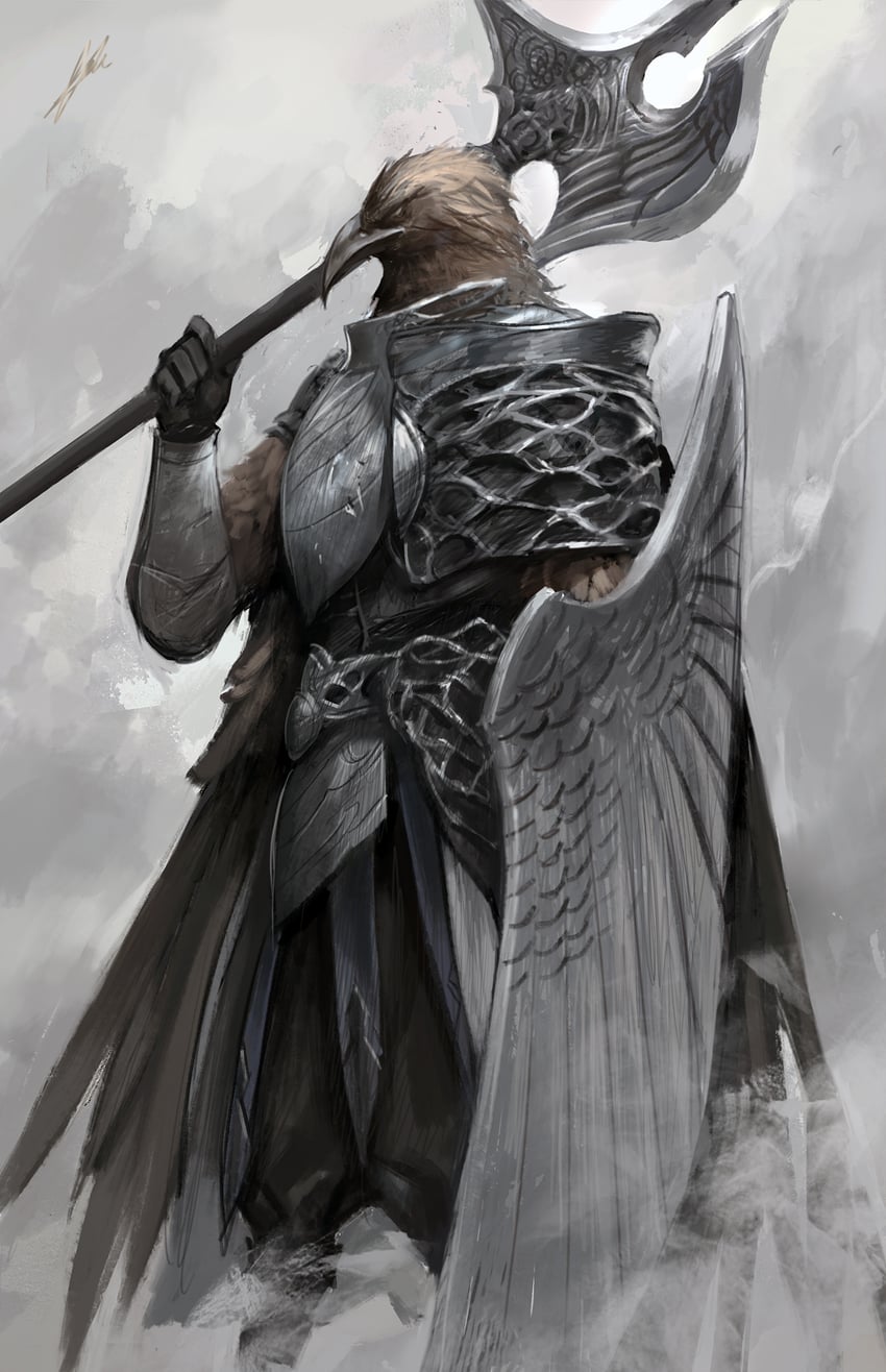 guardian (elden ring and 1 more) drawn by junjiuk