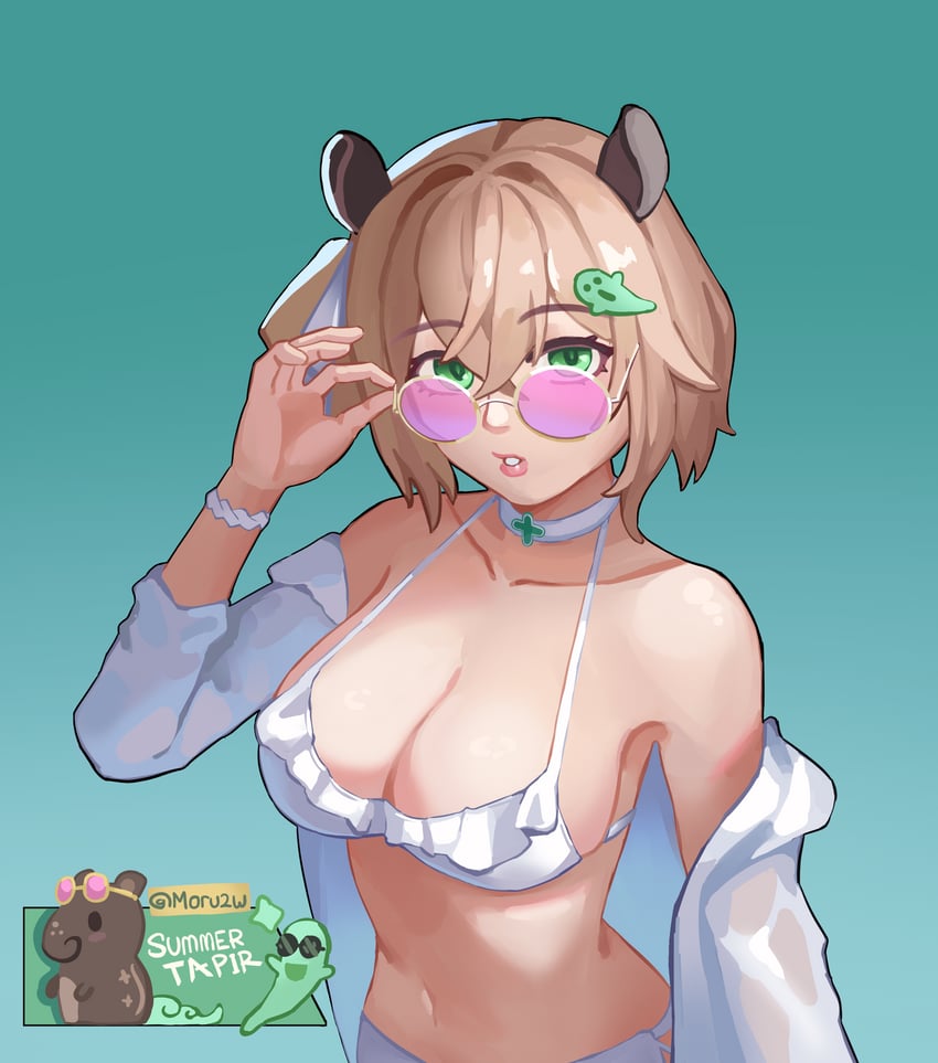 nimi nightmare and naplings (indie virtual youtuber) drawn by moru2