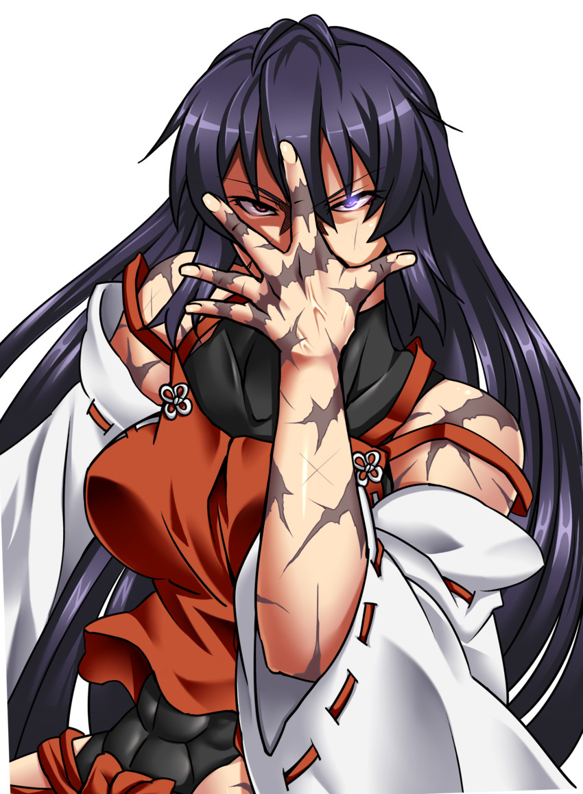 sendai hakurei no miko (original and 3 more) drawn by yagami_(mukage)