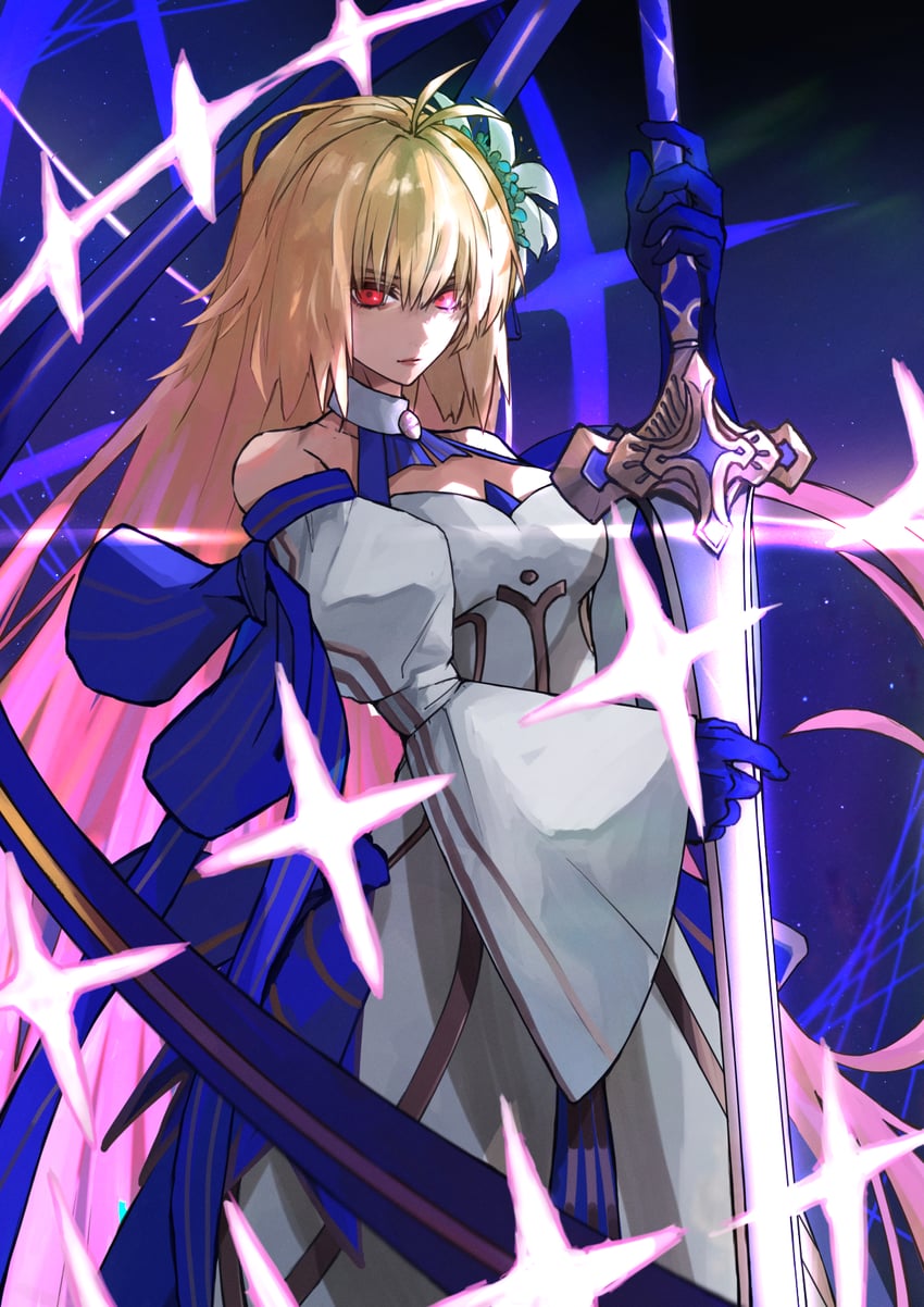 arcueid brunestud and archetype earth (fate and 1 more) drawn by neko_no_kedama