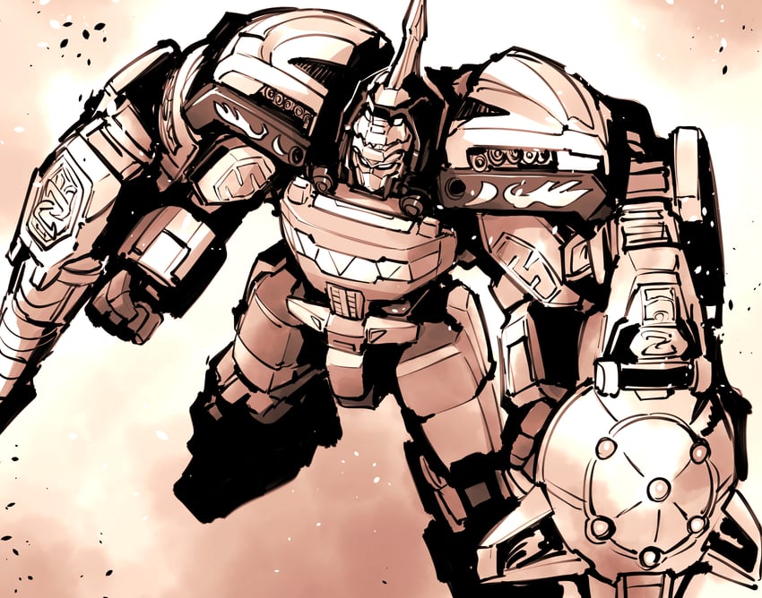 daizyuzin, dragon caesar, and zyutei daizyuzin (super sentai and 1 more) drawn by kato_takuji