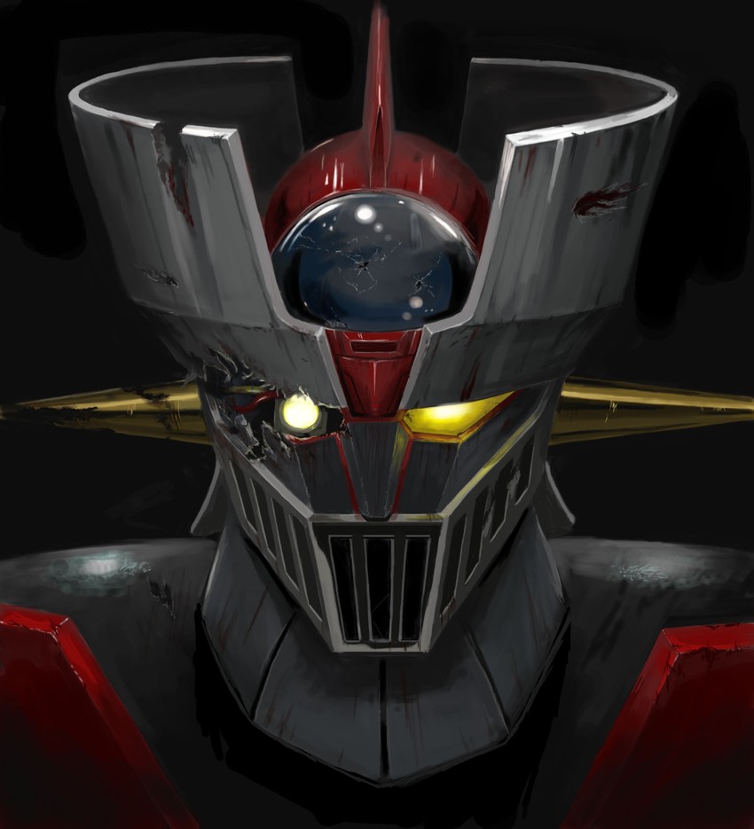 mazinger z (mazinger and 1 more) drawn by morimoka