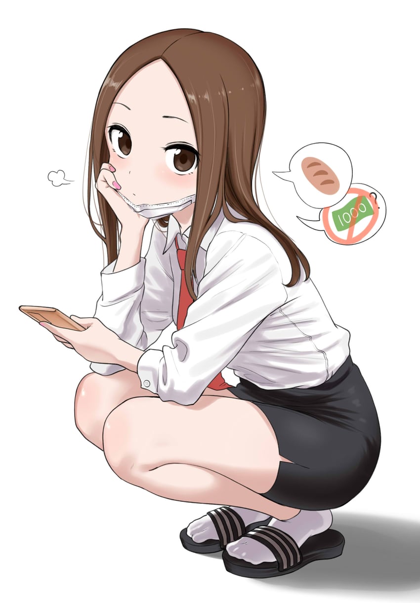 takagi-san (karakai jouzu no takagi-san) drawn by note2000