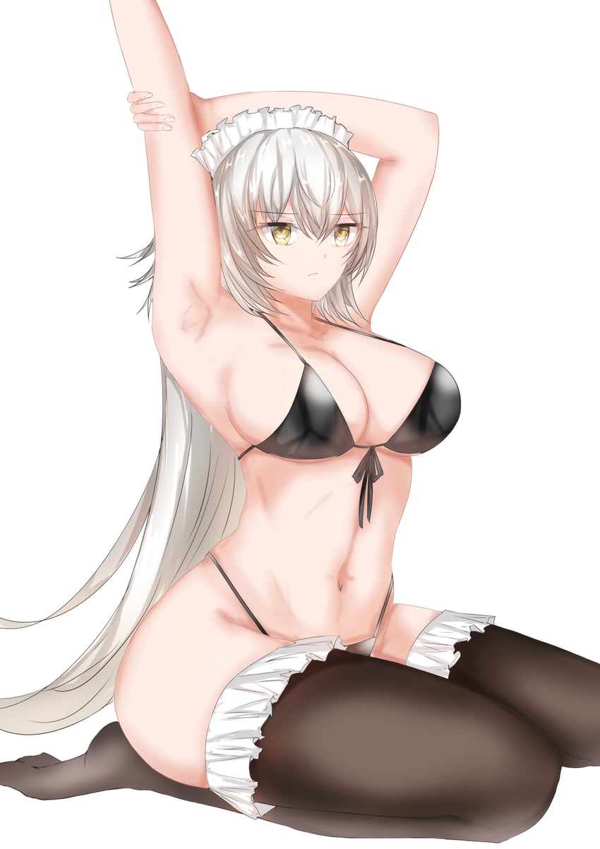 jeanne d'arc alter (fate and 1 more) drawn by spicyy