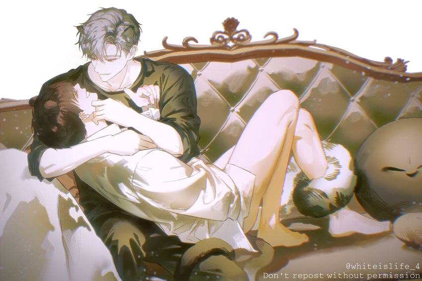 jeong taeui and ilay riegrow (passion) drawn by whiteislife_4