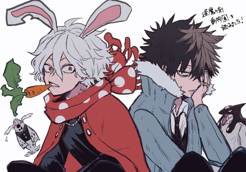 dabi, shigaraki tomura, selkie, and gang orca (boku no hero academia) drawn by ametaro_(ixxxzu)