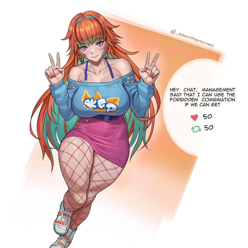 takanashi kiara (hololive and 1 more) drawn by seventeencrows