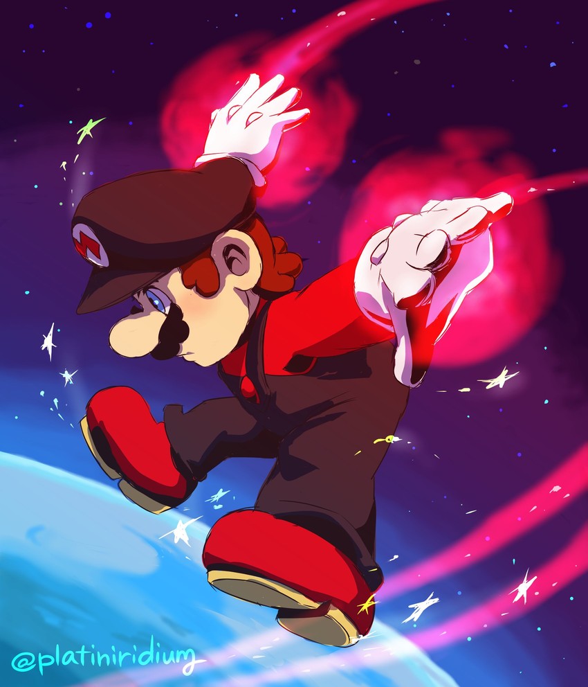 mario (mario and 1 more) drawn by platiniridium