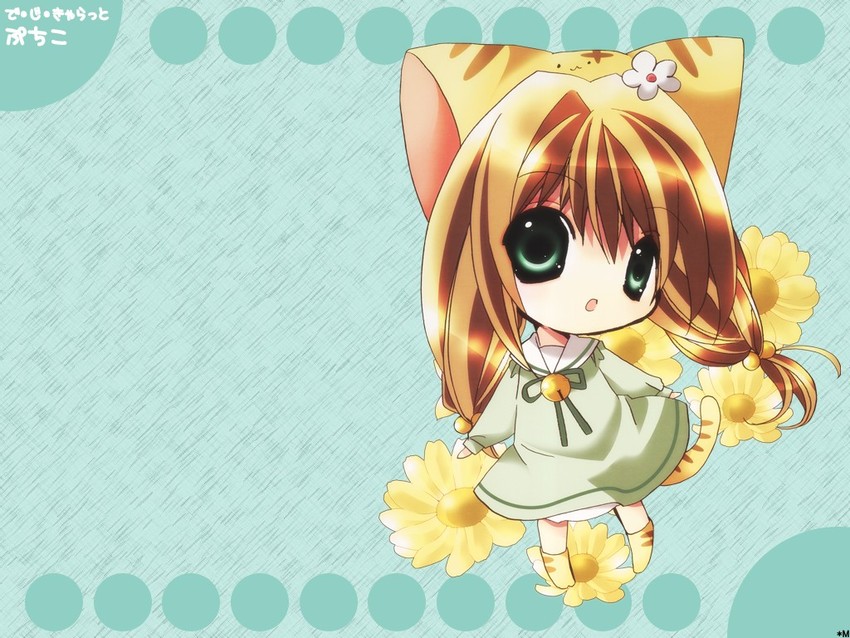puchiko (di gi charat) drawn by koge_donbo