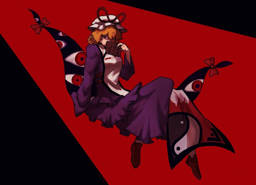 yakumo yukari (touhou) drawn by otaeriaaoba