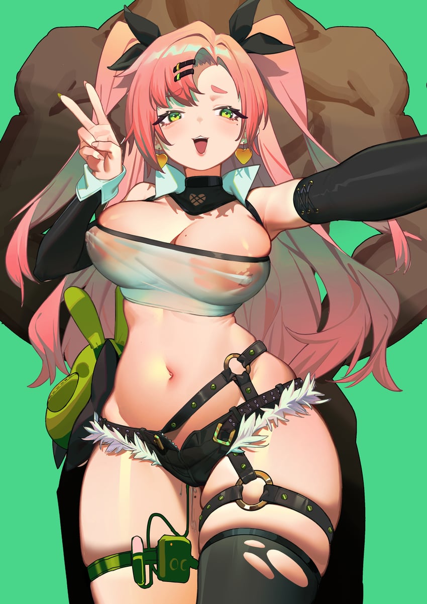 nicole demara and amillion (zenless zone zero) drawn by kunkun_pa
