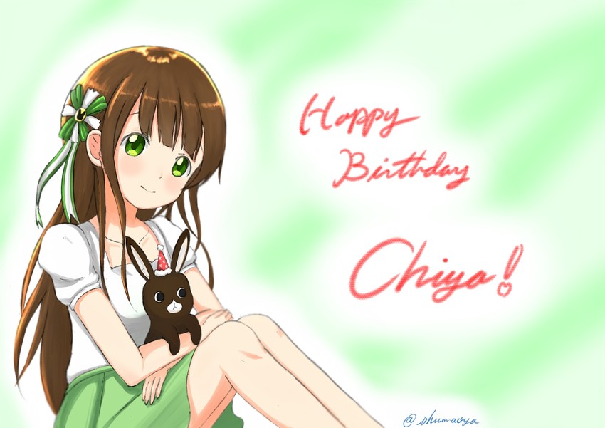ujimatsu chiya and anko (gochuumon wa usagi desu ka?) drawn by furuka_graffiti