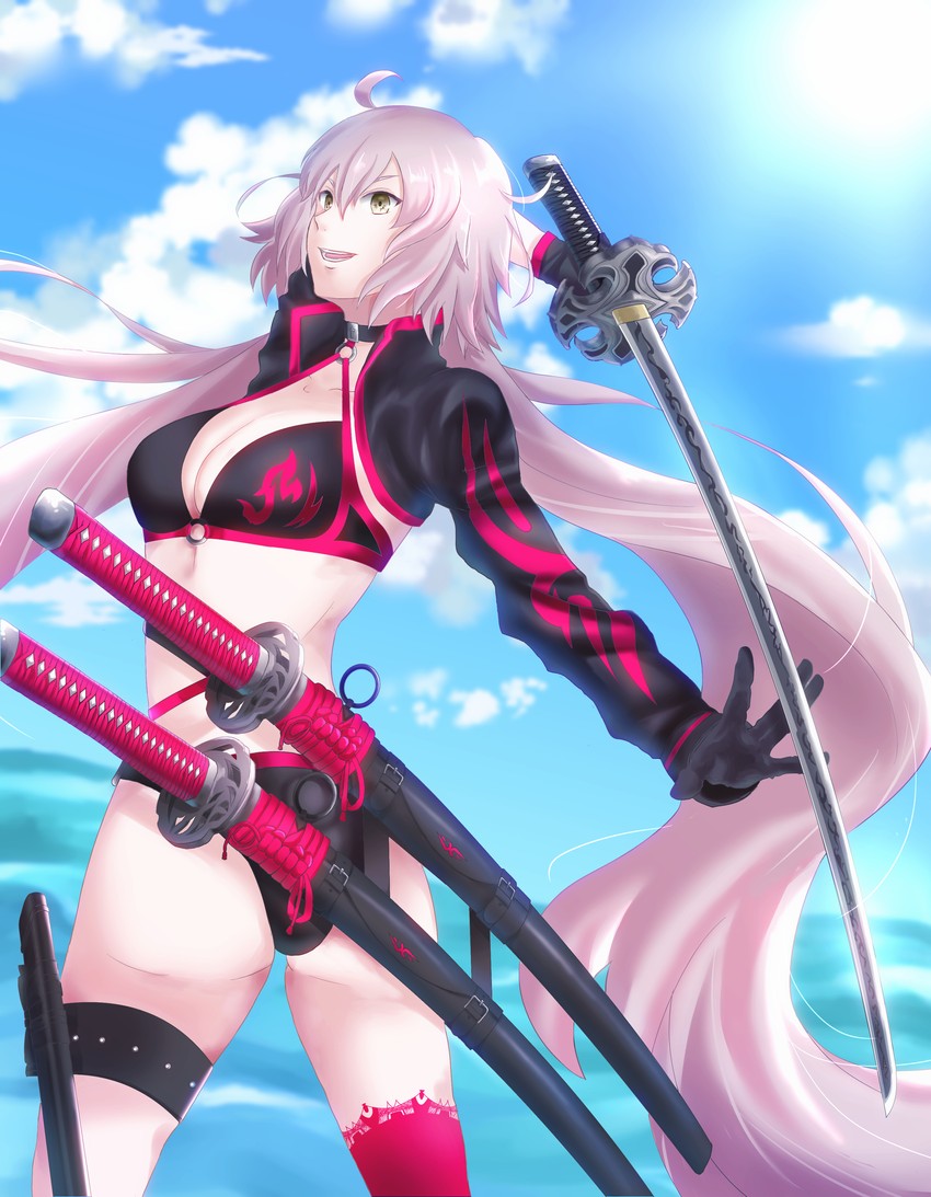 jeanne d'arc alter (fate and 1 more) drawn by ryooto