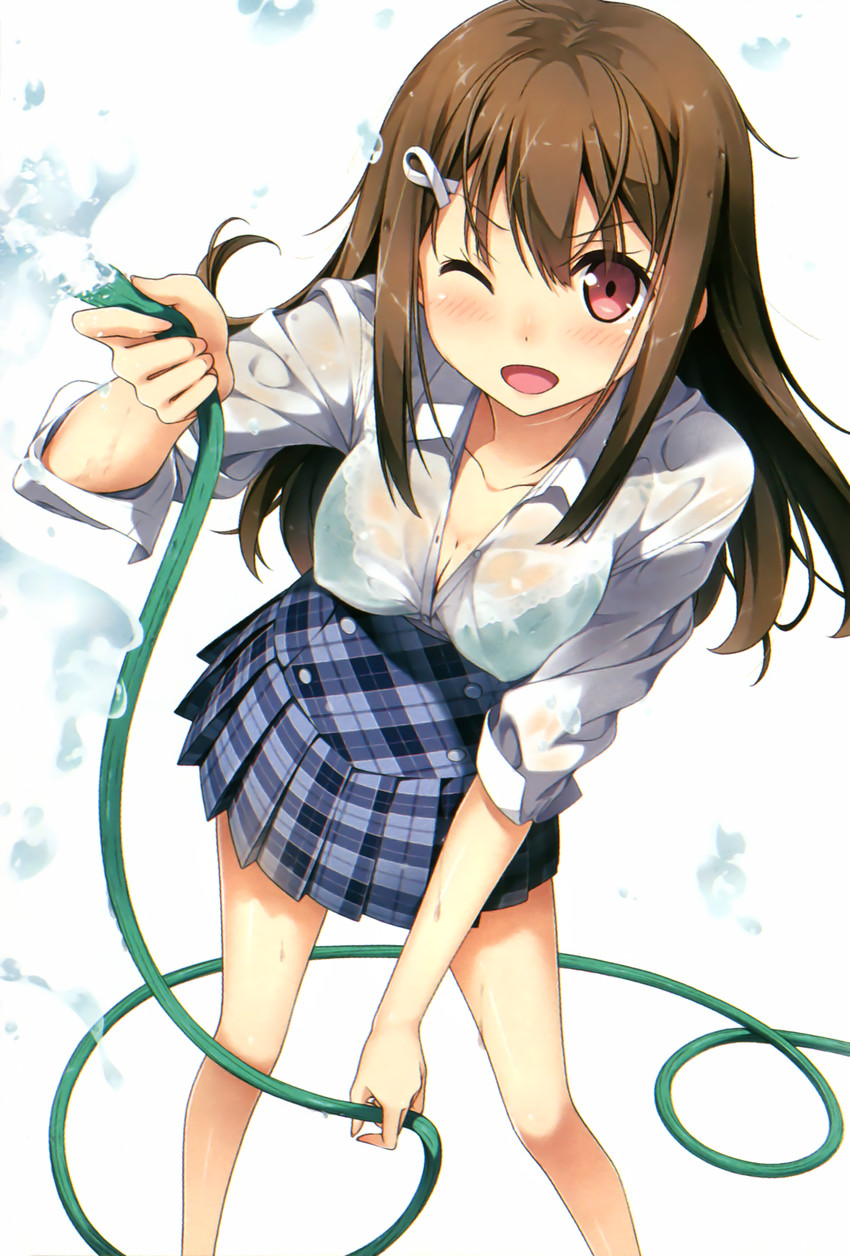 togawa mayuu (koi suru kanojo no bukiyou na butai) drawn by kantoku