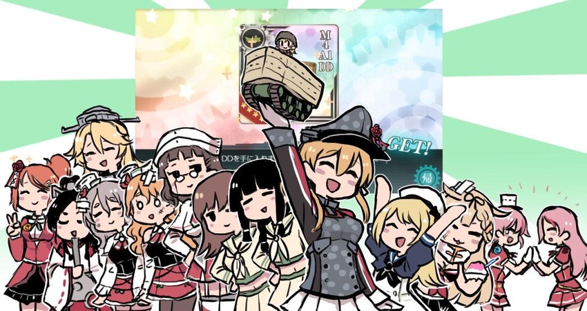 yuudachi, yuudachi kai ni, kitakami, prinz eugen, ooi, and 14 more (kantai collection) drawn by terrajin
