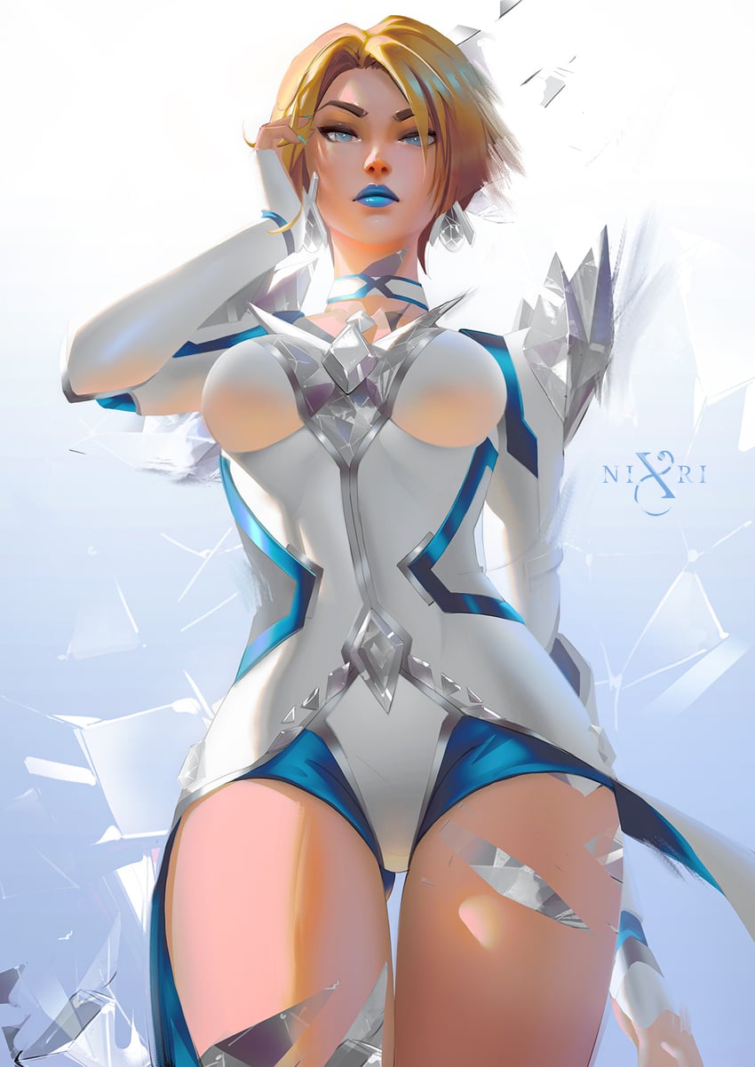emma frost (marvel and 2 more) drawn by nixri