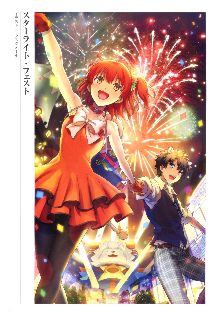 fujimaru ritsuka and thomas edison (fate and 1 more) drawn by task_owner