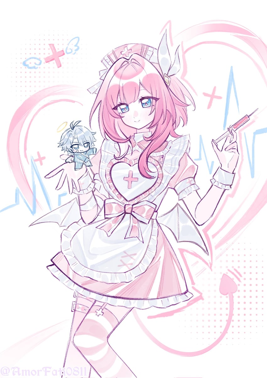 phainon and cyrene (honkai and 1 more) drawn by amorfati0811