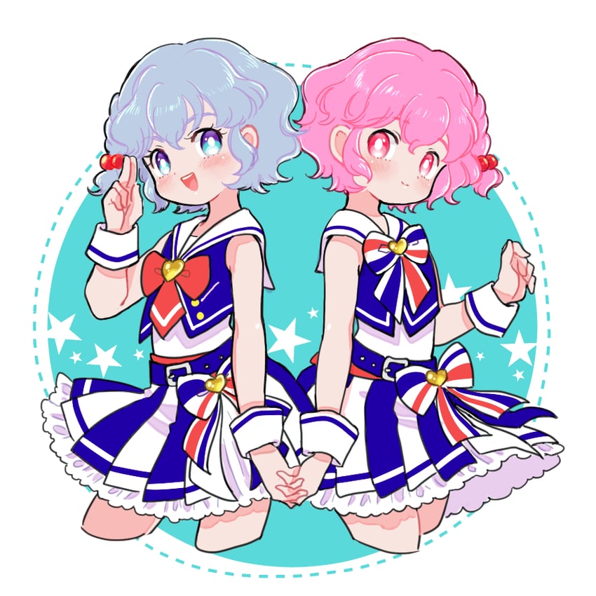 reona west and dorothy west (pretty series and 1 more) drawn by nishi_(manpucc)