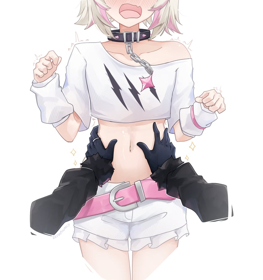 nerissa ravencroft and mococo abyssgard (hololive and 1 more) drawn by zeranium_(zeranium17)