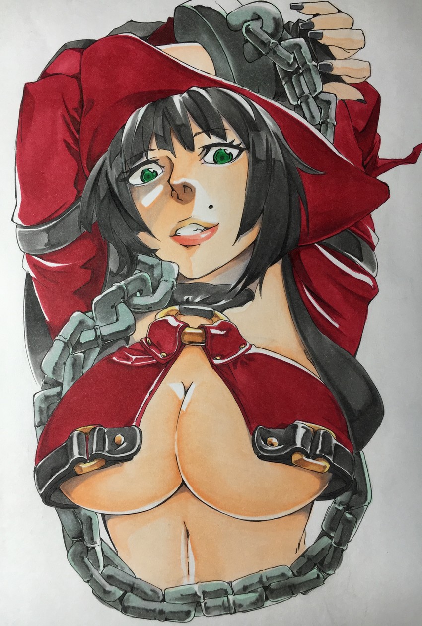i-no (guilty gear) drawn by ooya_(moment-a-rhythm004)