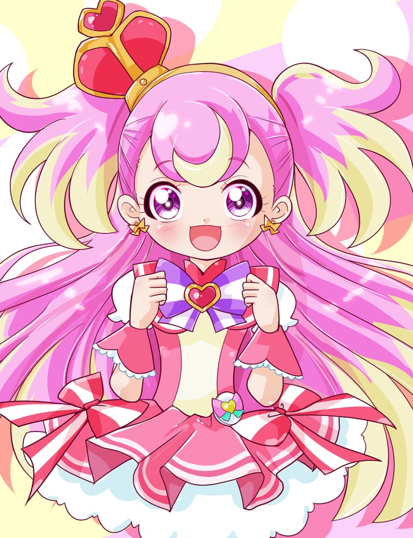 inukai komugi and cure wonderful (precure and 1 more) drawn by yoppi98ro