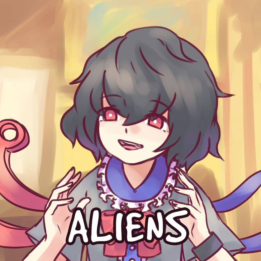houjuu nue (touhou and 1 more) drawn by yoruny
