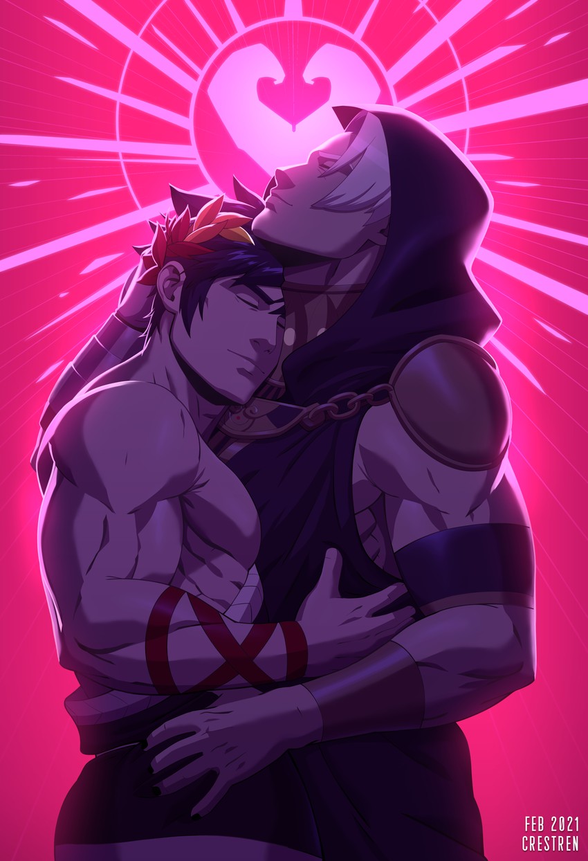 zagreus and thanatos (hades and 1 more) drawn by crestren