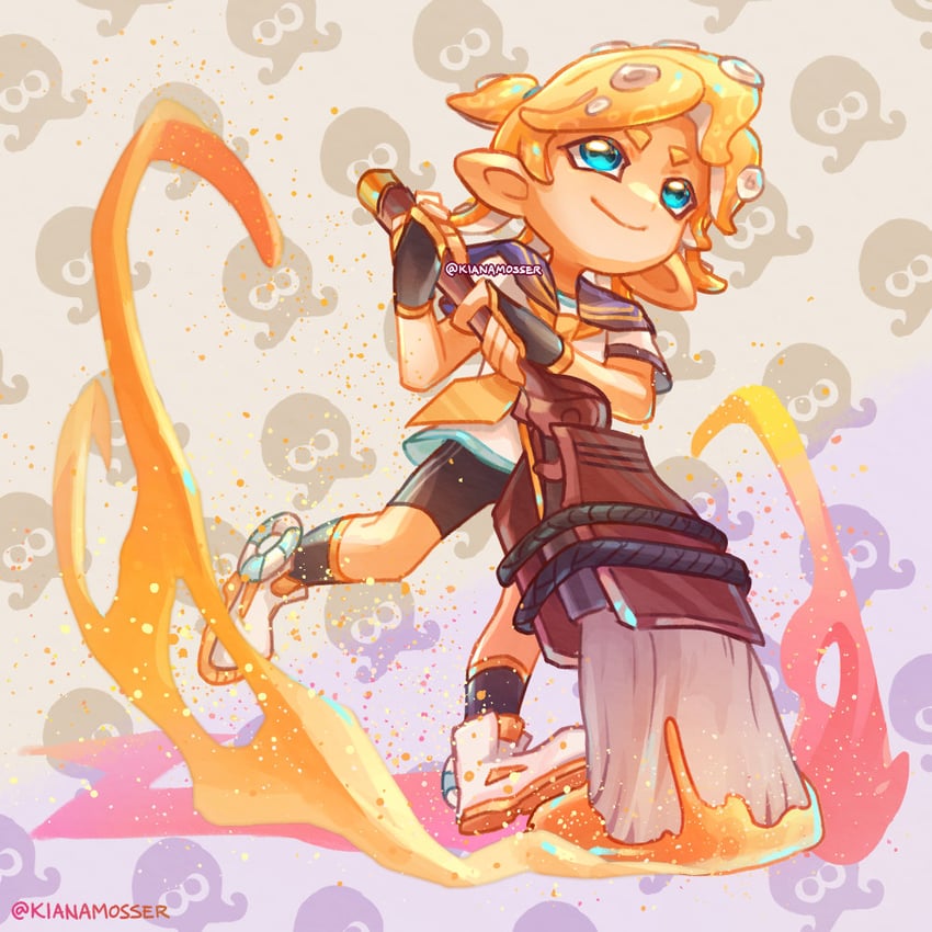 kagamine len (vocaloid and 1 more) drawn by kianamosser