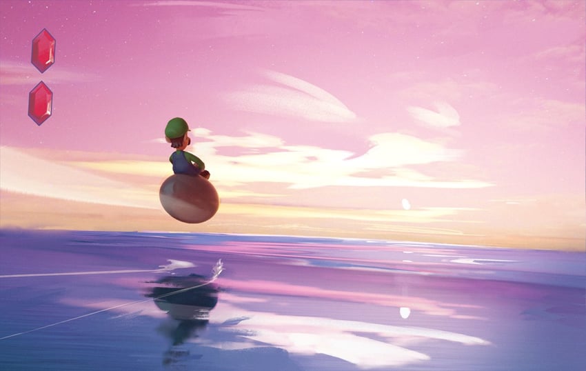 luigi (mario and 1 more) drawn by andrew_goudreau