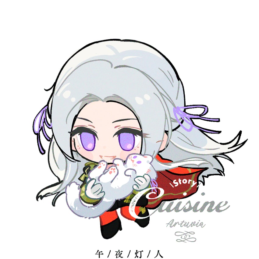 edelgard von hresvelg (fire emblem and 1 more) drawn by artuvia